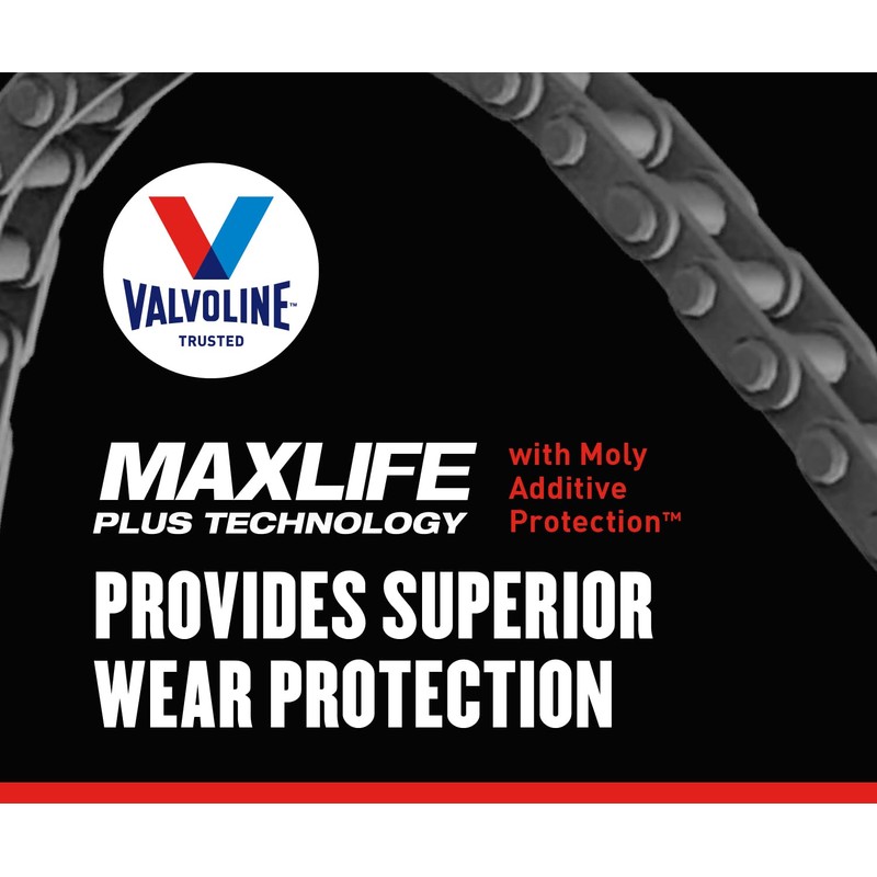 Valvoline High Mileage 150K with Maxlife Plus Technology Motor Oil