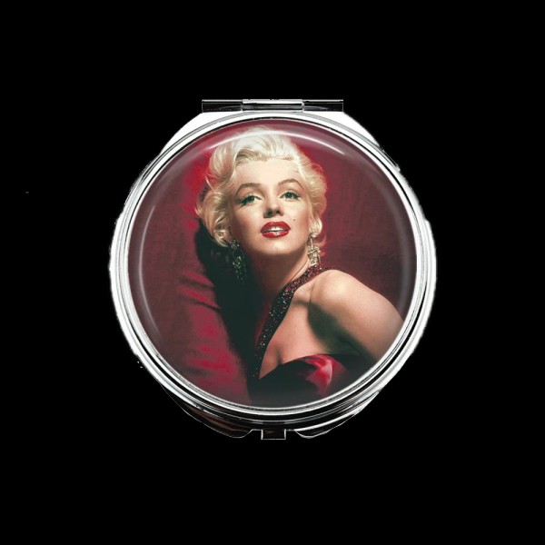 Unbranded 1 Marilyn Monroe Portable Makeup Compact Double Magnifying Mirror
