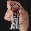 TIMULTI Titanium Key Chain, Key Ring, Carabiner, For Connecting, Mini
