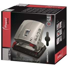 Maped Advanced 2 Hole 30/35 Sheets Metal Punch - Silver 630310
