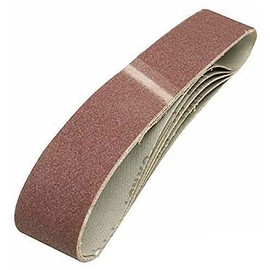 Silverline 463484 Sanding Belts 50 x 686 mm 5pk 80 Grit