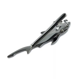 MeShow Tcshow Hombres De 2,75 Pulgadas Tiburón Metal Clip De Corbat