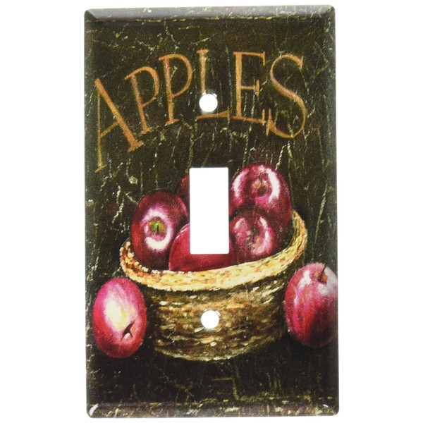 Art Plates - Dark Apples Switch Plate - Single Toggle