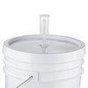 U.S. Solid 2-Pack Plastic Fermenter - 6.5 Gallon Food-Grade Fermenting
