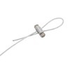 PATIKIL 30PCS 7x14mm Wire Rope Clips Steel Cable Clamp 3.2mm