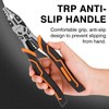 DISEN Linemans Pliers 6-in-1, 9" Electrical Pliers with Side Cutter