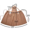 ACHSOO Cotton Solid Color Pinafore with Pockets Cross Back Straps