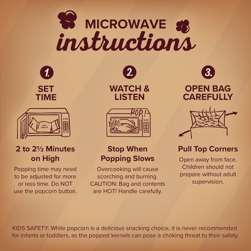Orville Redenbacher’s Microwave Popcorn, Naturals Simply Salted Flavor, 3g Fiber