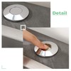 KANARY All Brass Air Switch Button for Sink Top Counter