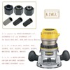 1/2", 1/4", 12mm Collet Chuck And Nut Set Replace for