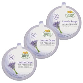Citrus Magic Odor Absorbing Solid Air Freshener, Lavender Escape, 8 Ounce (Pack of 3)