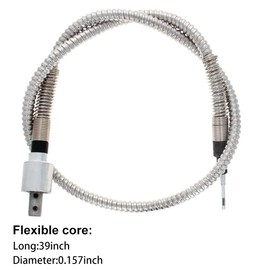 Utoolmart Flexible Shaft Rotary Tool, Flex Shaft Attachment 39 inches Length Extension 5/16 inches Chuck for Grinder Drill Press