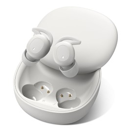 Vitadigo latest sleep earbuds bluetooth 5.3 enabled, compact,no low battery reminder, lightweight sleeped earbuds featuring physical noise reduction and charging cable - Ivory