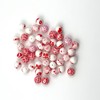 【B170】 Beads for DIY Projects: 15mm Round, Mixed Color, 30Qty
