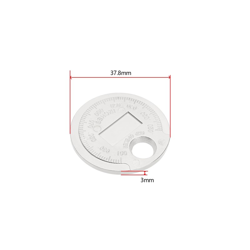 ECSiNG 2pcs Spark Plug Gap Measuring Tool Spark Plug Gap