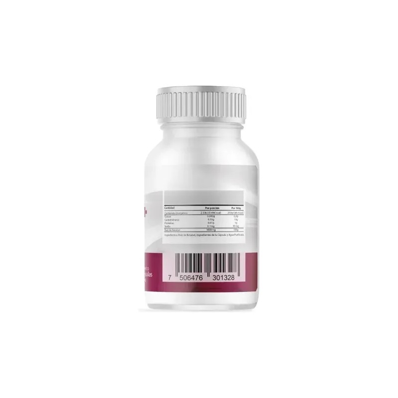 Beet Root+ Remolacha Natural Energy 120cap.