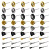 45Pcs Wire Brushes Set,Steel Wire Wheels Pen Brushes Set Kit