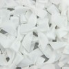 7Rainbows 50pcs Boutique 1.5" White Satin Ribbon Mini Bows for