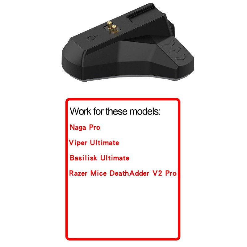 MOTONG Compatible with Razer Viper Ultimate USB Charging Dock, Replacement