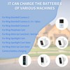 Battery Charger for Ring Rechargeable Battery,Dual Ring Battery Charger Station