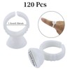 Glue Holder Rings, Pack of 120 Eyelash Glue Holder Ring,