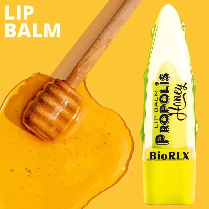 BioRLX Bee Propolis and Honey Lip Balm Pack of 3