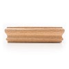Classic Red Oak Newel Post Cap will fit over 3