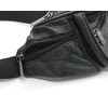Bum Bag Leather Black - Belt Bag Waist Bag Women