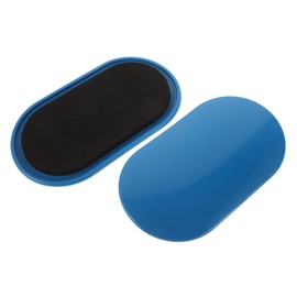 BIUDECO 2pcs Core Exercise Sliders Portable Sliding Discs for Home Gym Workouts Lightweight Oval Sliders for Muscle Strength Stability Fitness Equipment for Coordination Training