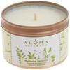 Aroma Naturals Tin Candle with Patchouli and Frankincense Essential Oil