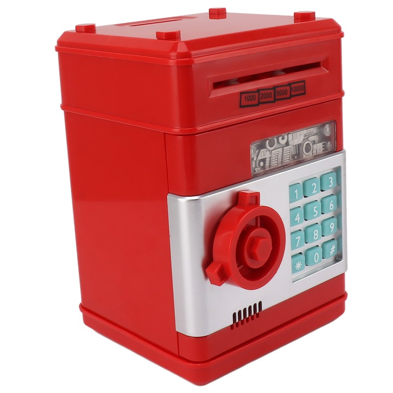 2 Modes ATM Piggy Bank Digital Electronic Paper Money Coins