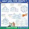140 PCS Fort Building Kit for Kids Age 4-10, Den