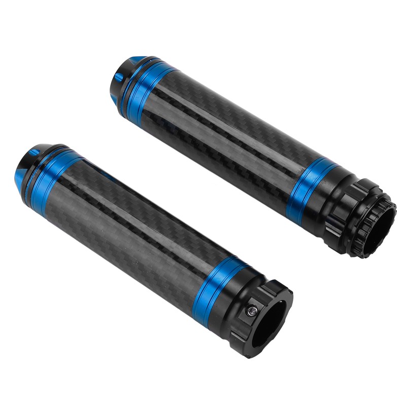 2PCS Motorcycle Handle Bar Grip Cover Carbon Fiber Corrosion Resistant