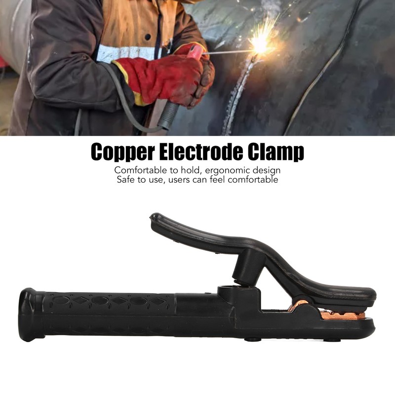 Electrode Holder Welding Terminal Insulated Copper Hardware Tool 800A for