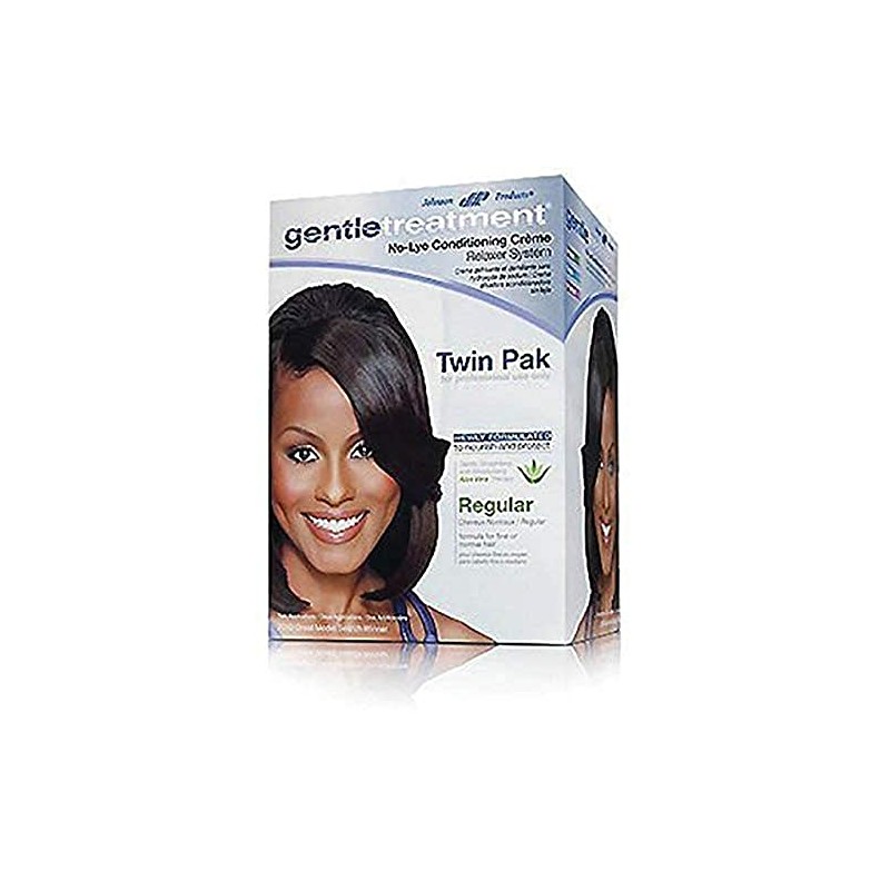 gentletreatment no lye relaxer (twin pack)