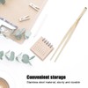 Stainless Steel Kitchen Tweezer Food Clip with Serrated Tip Cooking