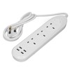 Power Strip Extension Long Cord 2500W Multi Functional with USB