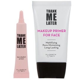Elizabeth Mott Elizabeth Mott Thank Me Later Face & Eye Primer ?ong-Lasting Matte Makeup Base, Pore Minimizer, Oil & Shine Control, Wrinkle Blurring, Crease Prevention, Smooth Finish for All-Day Wear ?0g & 30g