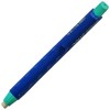 Groove Retractable Click Pencil Eraser, GREEN Body, Pack of 1,