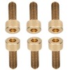 50Pcs Cap Hex Socket Screw Copper Fastener Hardware Tools Industrial