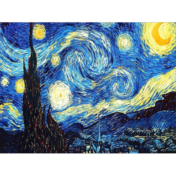 Aeadar Diamond Painting Kit - Van Gogh's Starry Night, DIY