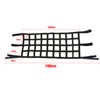 Aochuang Rear Cargo Cover Roof Hammock Mesh Netting for Jeep