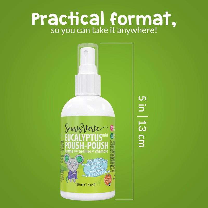 Souris Verte Eucalyptus Mist – for Pillow and Bedding –