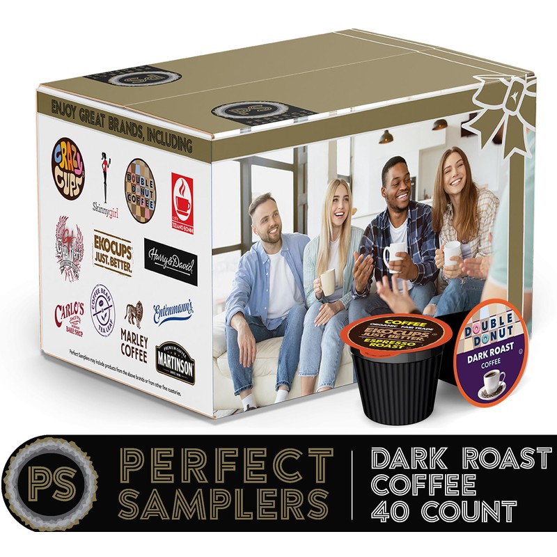 Perfect Samplers Dark Roast Coffee Pod Variety Pack - Pack
