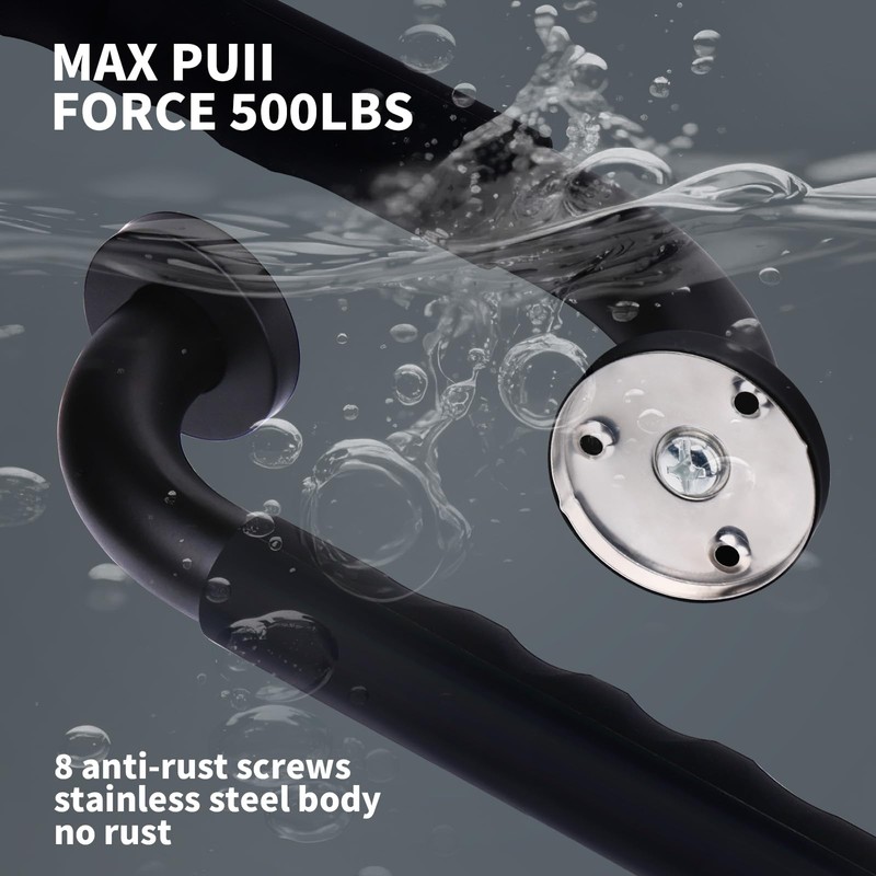 Grab Bars for Shower,12 Inch Grab Bars for Bathtubs and