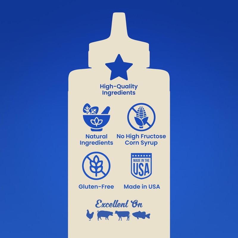 Blues Hog Original Barbecue Sauce, Sweet & Peppery BBQ Sauce,