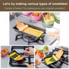 KAKUSEE Long Slim Tamagoyaki Omelette Mini Frying Pan - Iron