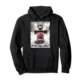 Asbach Cola Winter Service Hobbies, Apres Ski Pullover Hoodie, black