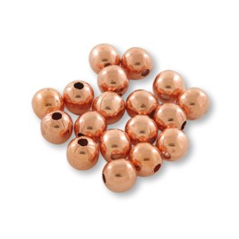 River Guide Supply Hollow Metal Beads for Tacklecraft Fishing (Copper, 7/32")