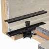 Bochni Linear Shower Drain 32" Matte Black 304 Stainless Steel